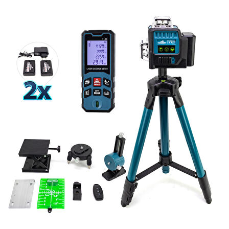 DAWREEK LAZER TERAZİ + LAZER METRE & TRİPOT MK12