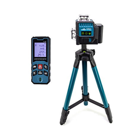 DAWREEK LAZER TERAZİ + LAZER METRE & TRİPOT MK12