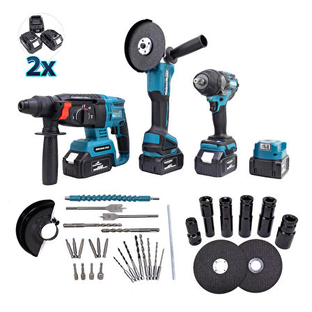 ÜÇLÜ SET MK800 2B1Ş (Ş.SPRAL+S.SIKMA+Ş.HİLTİ) 