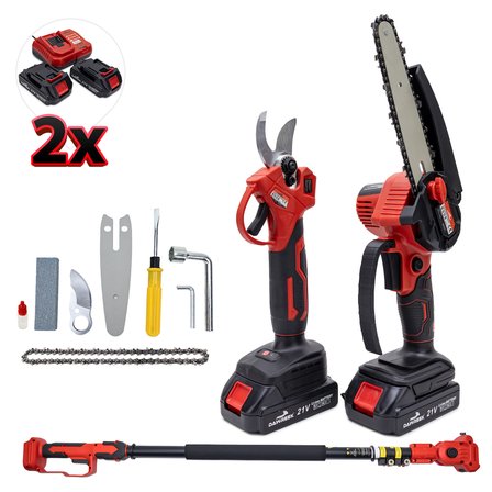 DAWREEK BT0238 Teleskopik 2.5m + İkili Budama Seti MW21 