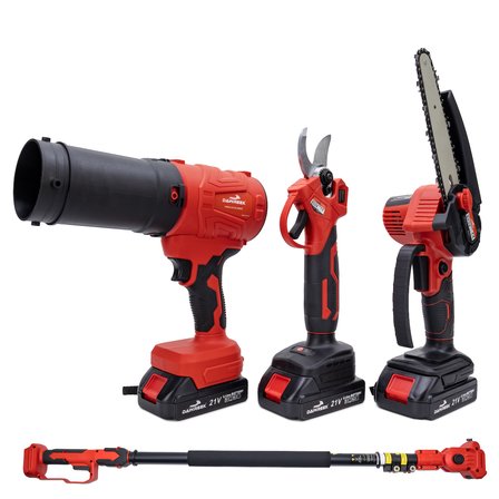 Dawreek BT0241 Dörtlü Budama Seti MW (Teleskopik 2.5m+Ağaç Budama+Bağ Makası+Turbo Fani)