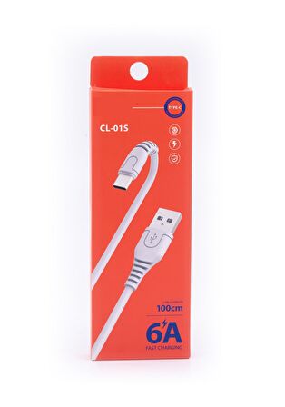 6A Type-C Usb Süper Hızlı Şarj Data Kablosu