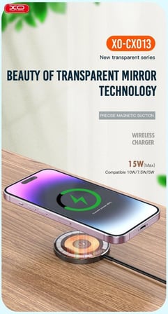 Premium CX013 Manyetik Kablosuz Şarj Standı Mobil Destek Modern Tasarım Elektronik Eşya