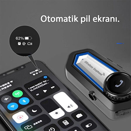 BT31 İNTERCOM SU GEÇİRMEZ FENERLİ BLUETOOTH MOTORSİKLET KULAKLIĞI MOTOSİKLET İNTERKOM KASK KULAKLIK