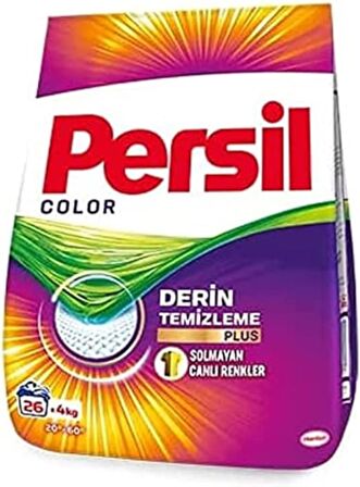 Persil Color Derin Temizleme Plus 26 Yıkama Renkliler için Toz Çamaşır Deterjanı