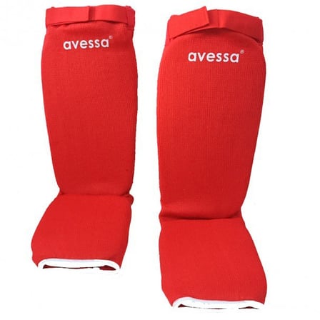 Özel Seri Spor Kavrama Savaş RSG-200-S Muaytai Ayak Kaval Koruyucu Kırmızı