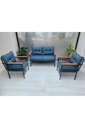 İnci Balkon-bahçe-kafe Çay Seti Koltuk Oturma Takımı-oturma Grubu