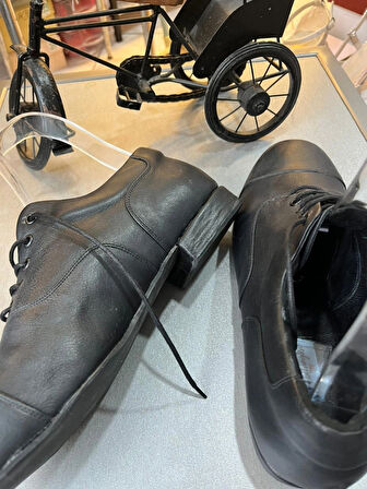 Siyah Hakiki Deri Erkek Tango/Dans/Salon Ayakkabısı Yeni Rahat Klp– Stil ve Ritmin Buluştuğu Adım