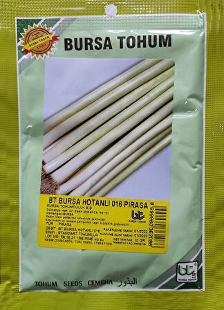 BT Hotanlı Uzun Bacak Pırasa Tohumu 10 gr