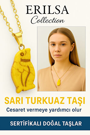 Sertifikalı Yeşil Renkli Penguen Model Yeşil Turkuaz Taşı Kolye – Şifa, Koruma ve Doğal Denge