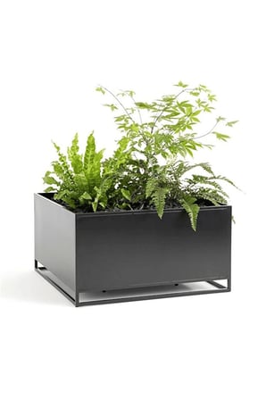 BTK8674 Kase Metal Dekoratif Çiçeklik 67x67 cm