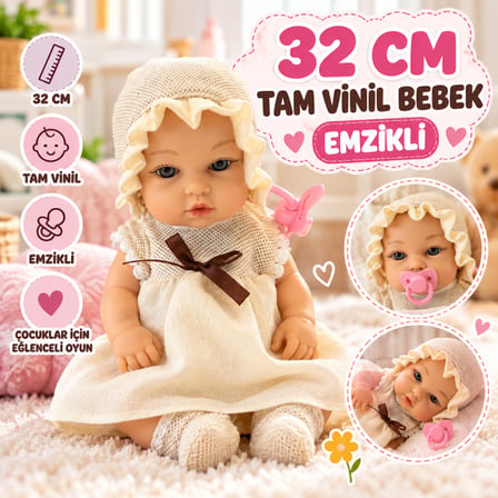 Bezos SH59994 32 CM BEBEK EMZİKLİ BTKFZ