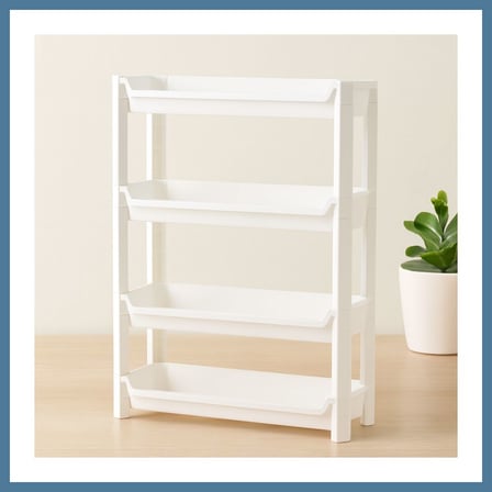 Bezos 4 Katlı Sepet Organizer Raf Düzenleyici 465x145x690 mm BTKFZ