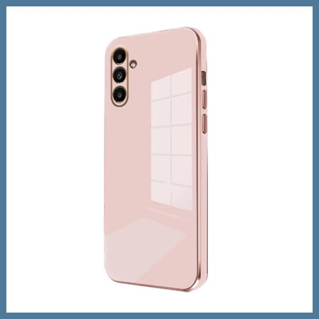 Bezos Samsung Galaxy M15 Uyumlu Kılıf Volet Silikon - Pembe BTKFZ
