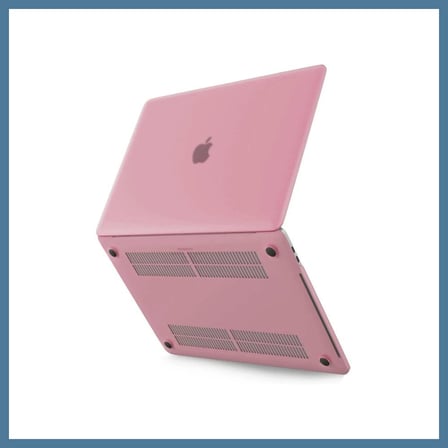 Bezos Macbook Pro 13 2020 Macbook Buzlu Kapak - Pembe BTKFZ
