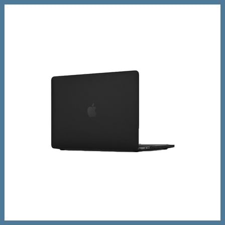Bezos Macbook Pro 16.2 2021 Macbook Buzlu Kapak - Siyah BTKFZ