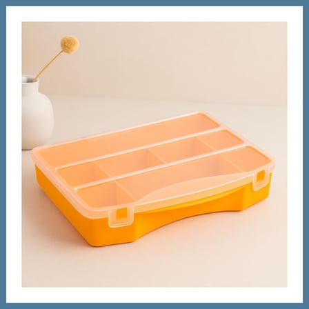 Bezos 8 Bölmeli Organizer Kutusu 18x13x3.5 cm BTKFZ