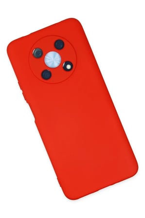 Bezos Huawei Nova Y90 Uyumlu Kılıf Nano içi Kadife Silikon - Kırmızı BTKFZ