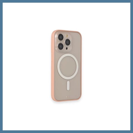 Bezos iPhone 14 Pro Max Uyumlu Kılıf Grand Magneticsafe Kapak - Pembe BTKFZ