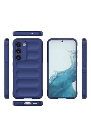 Bezos Samsung Galaxy S23 Plus Uyumlu Kılıf Optimum Silikon - Lacivert BTKFZ