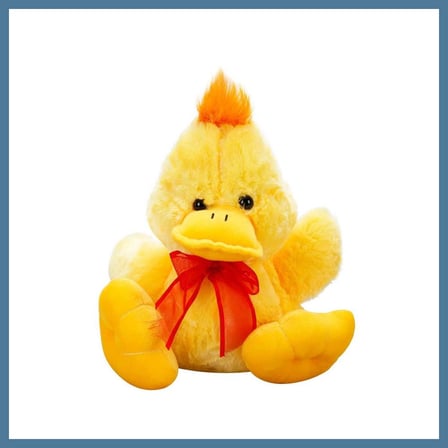 Bezos Kurdeleli Ördek Peluş 30 cm BTKFZ