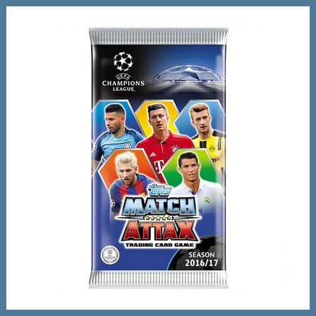 Bezos UEFA Şampiyonlar Ligi 16/17 Match Attax Futbolcu Kartları - ( 1 PAKET FİYATIDIR ) BTKFZ