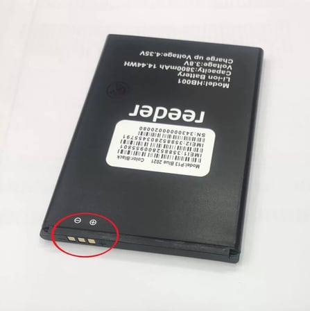 Bezos Reeder P13 Blue 2022 Batarya Pil (Güçlendirilmiş) BTKFZ