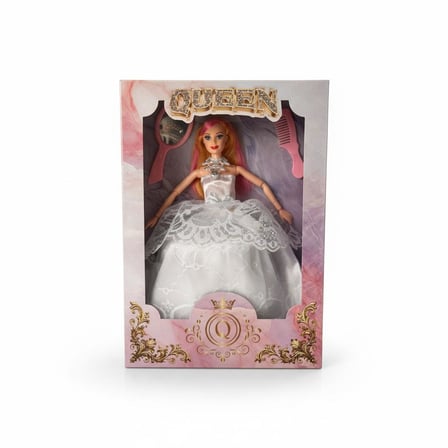 Bezos QUE-107 KUTU.GEN.GELİNLİK.AKSESUAR.QUEEN BEBEK OYUNCAK BEBEK (adet fiyatıdır) BTKFZ