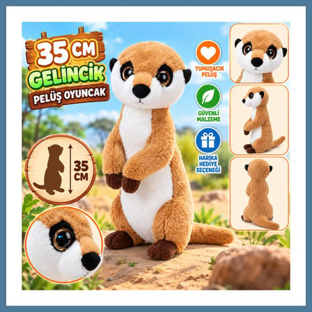 Bezos PL62850 35 CM GELİNCİK PELUŞ OYUNCAK BTKFZ