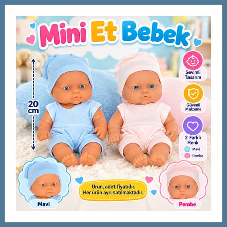 Bezos 6341 Mini Et Bebek ADET FİYATIDIR BTKFZ