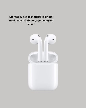 2. Nesil Bluetooth 5.0 Kablosuz Kulaklık Su Geçirmez HD Ses