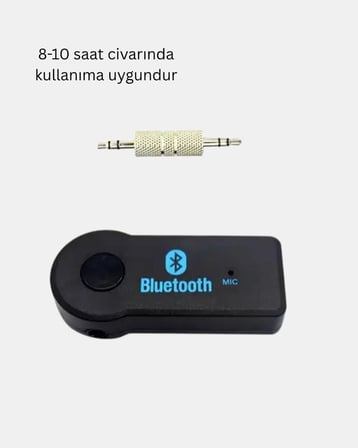 Bluetooth Araç Kiti AUX MP3 Çalar Kablosuz Eller Serbest Cihaz