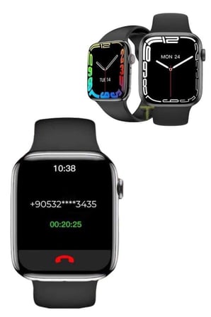 Akıllı Saat Uyku ve Sağlık Takibi Arama Cevaplama 44 MM Amoled Ekran