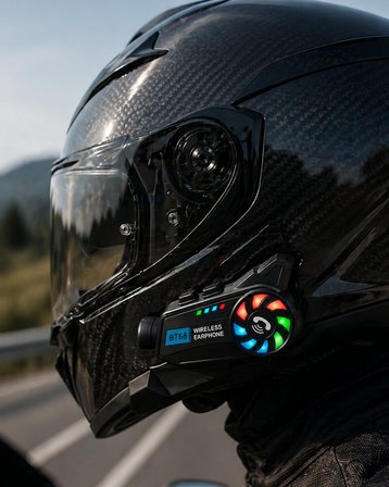 Kask Kamerası Bluetooth Bağlantılı 1080P Kayıt ve Akıllı Kontrol Sistemi
