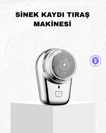 Mini Tıraş Makinesi – Taşınabilir Şarjlı Hassas Kesim Modern ve Dayanıklı 