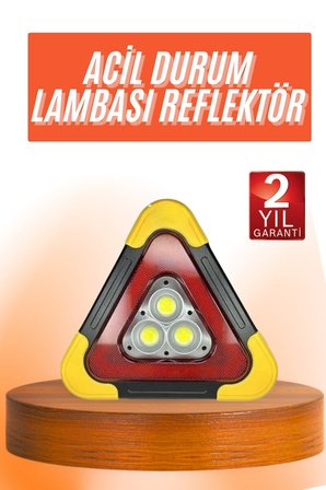 Reflektör Güneş Enerjili Taşınabilir Portatif Acil Güvenlik Işığı Araba Ac