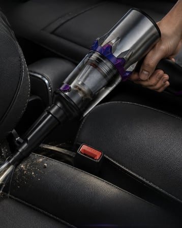 Şarjlı Araç Süpürgesi 22.000 Pa Turbo Güçlü Metal HEPA Filtreli Oto Süpürg