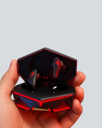 Led Işıklı Kablosuz Gaming Kulaklık Ergonomik Tasarım