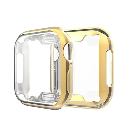 Ally Apple İWatch 40mm 360 Koruma Ultra Slim Silikon Kılıf-(5775)
