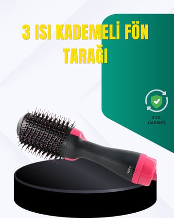 Kuaför Kalitesinde Ev Tipi Saç Kurutma ve Şekillendirme