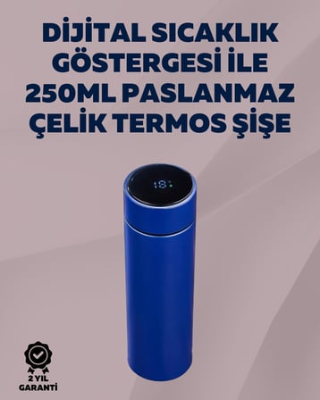 Yüksek Isı Korumasına Sahip Taşınabilir Çelik Termos