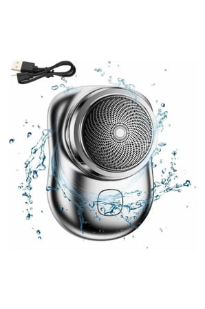Mini Sıfır Sakal Yanak Tıraş Makinesi USB Şarjlı Sıfır Sakal Taşınabilir K