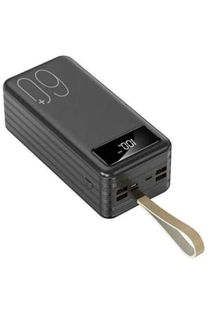 Powerbank Yüksek Kapasiteli 60.000 Mah Hızlı Şarj Şarj Özellikli Batarya