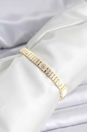 Gold Renk Vip Seri Bileklik 5886