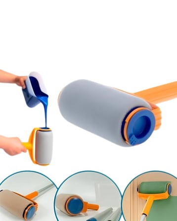Kolay Boya Yapma Seti Hazneli Rulo Ev Tadilat Aparatı