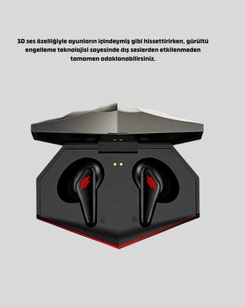 Bluetooth Kulaklık 45 ms Ultra Düşük Gecikme