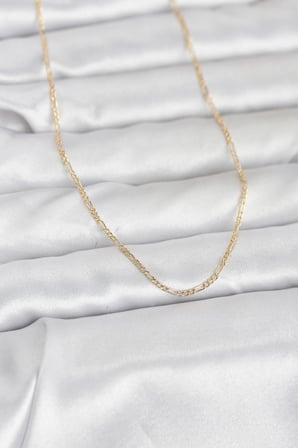 CM 14K Gold Renk 60 cm Zincirli Kadın Kolye 5886