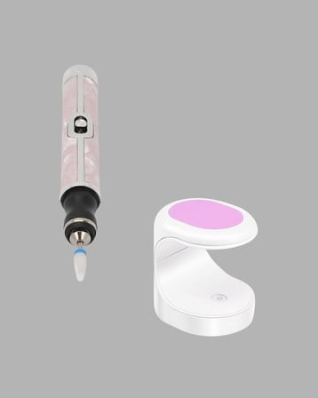 20.000 RPM Tırnak Matkabı + Mini LED Oje Kurutma Cihazı Seti