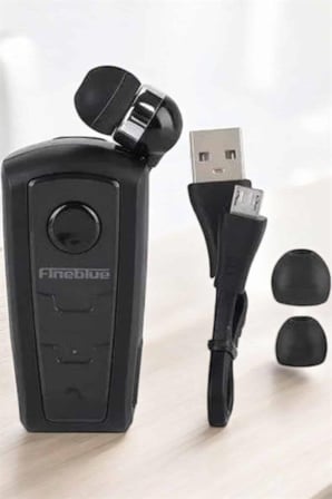 Tüm Telefonlara Uyumlu Mikrofonlu Titreşimli Makaralı Bluetooth Kulakiçi Kulakl?