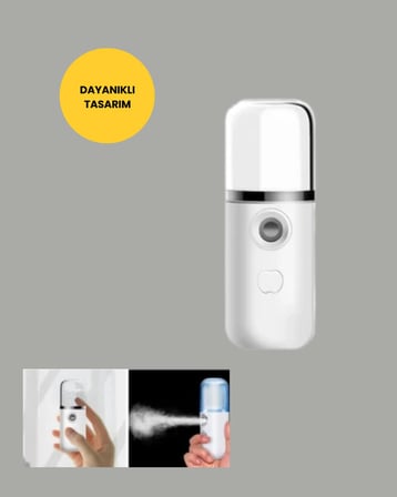 Mini Şarjlı Buhar Nemlendirici – Taşınabilir Enerji Tasarruflu Kablosuz Kullan
